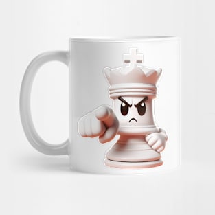 Angry Chess King Mug